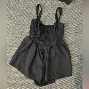 Pretty Little Thing Black Romper